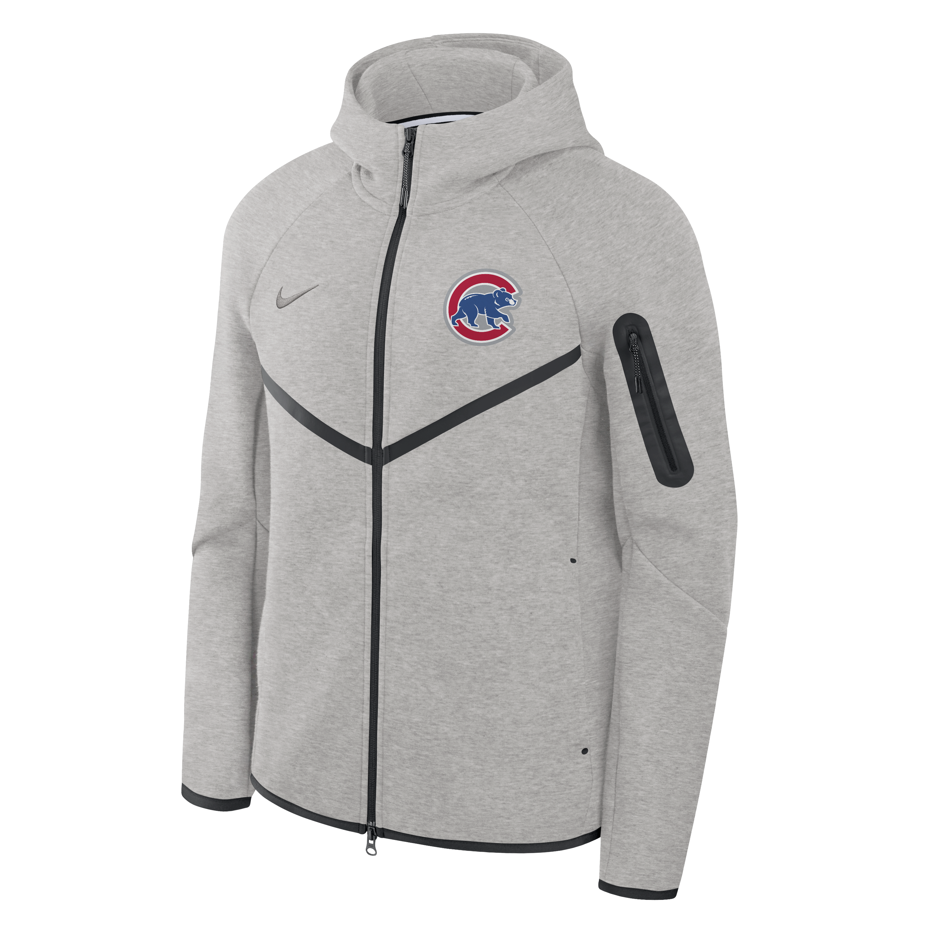 Chicago Cubs Nike Tech Fleece Full-Zip Hoodie Grey by Nike – Ivy Shop