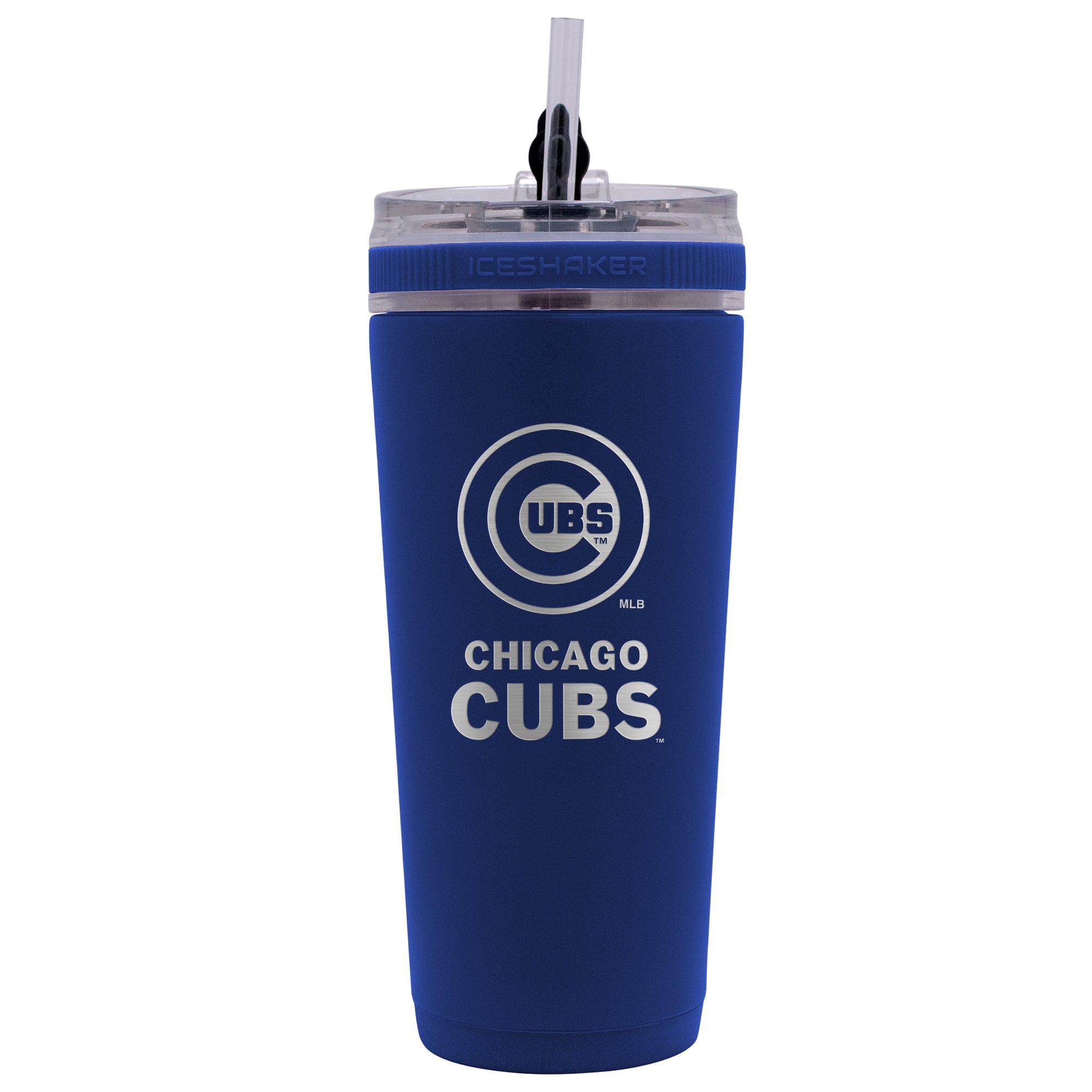 Chicago Cubs Logo Engraved Flex Tumbler 26oz by Wincraft