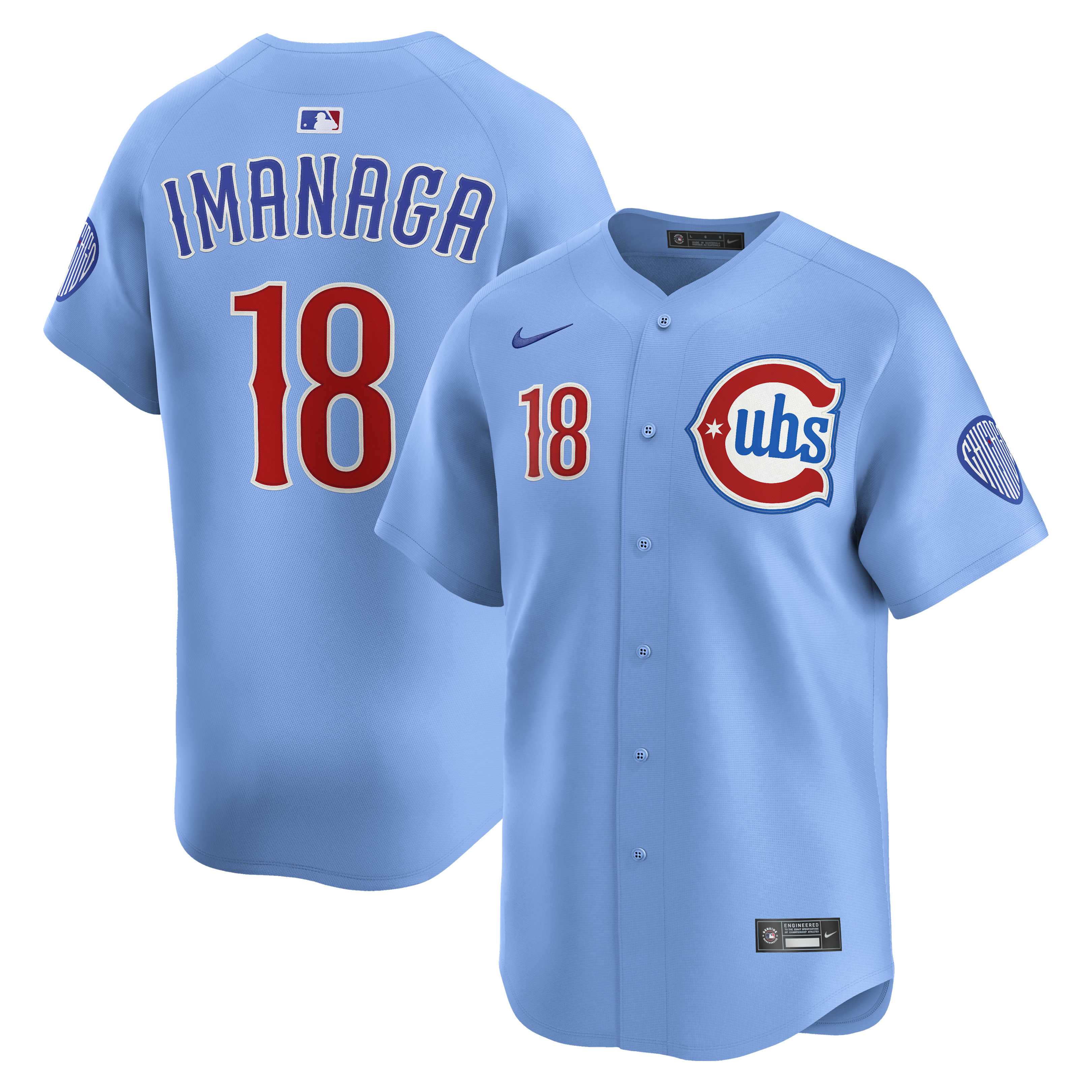 Chicago Cubs Shōta Imanaga Blues Alternate Limited Baby Blue