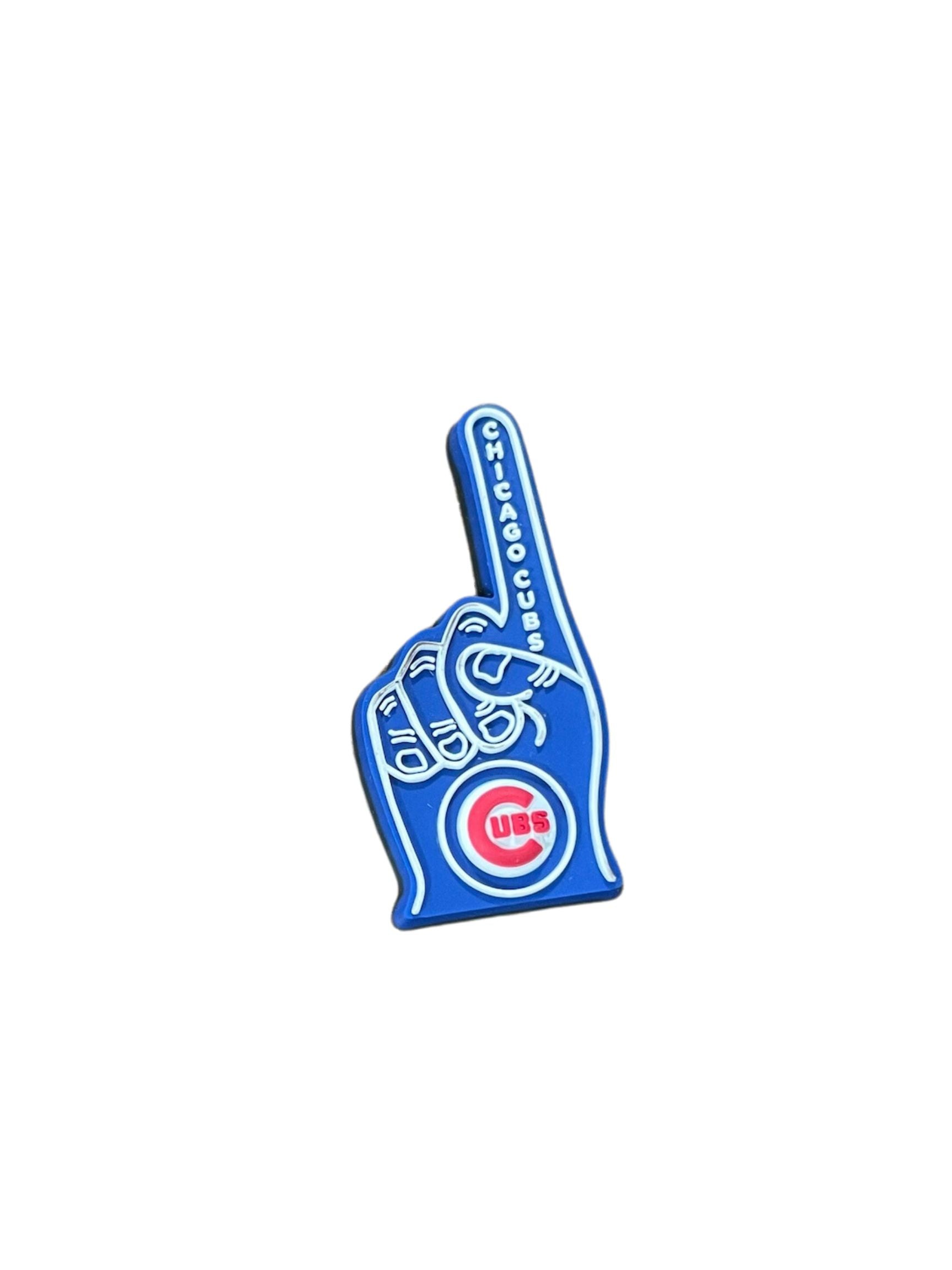 Chicago Cubs PSG W Flag Earrings