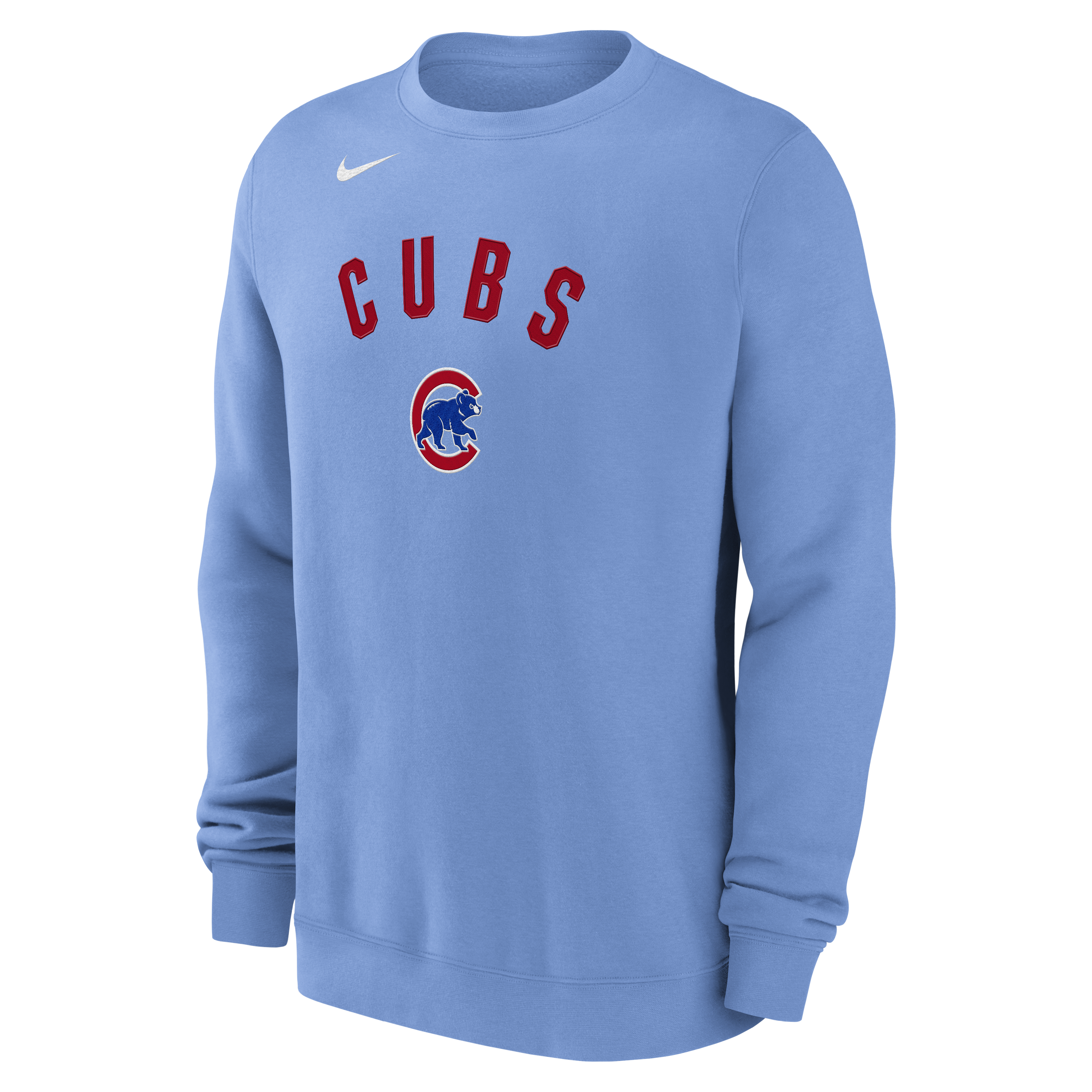 Chicago Cubs Nike Twill Crewneck Sweatshirt in Light Blue – Ivy Shop