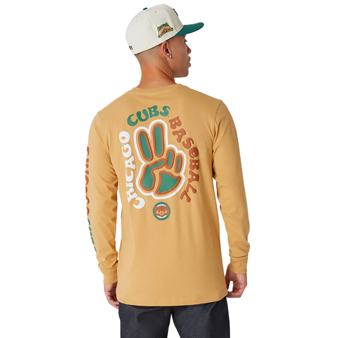 CHICAGO CUBS NEW ERA CAMP BEIGE LONG SLEEVE Ivy Shop