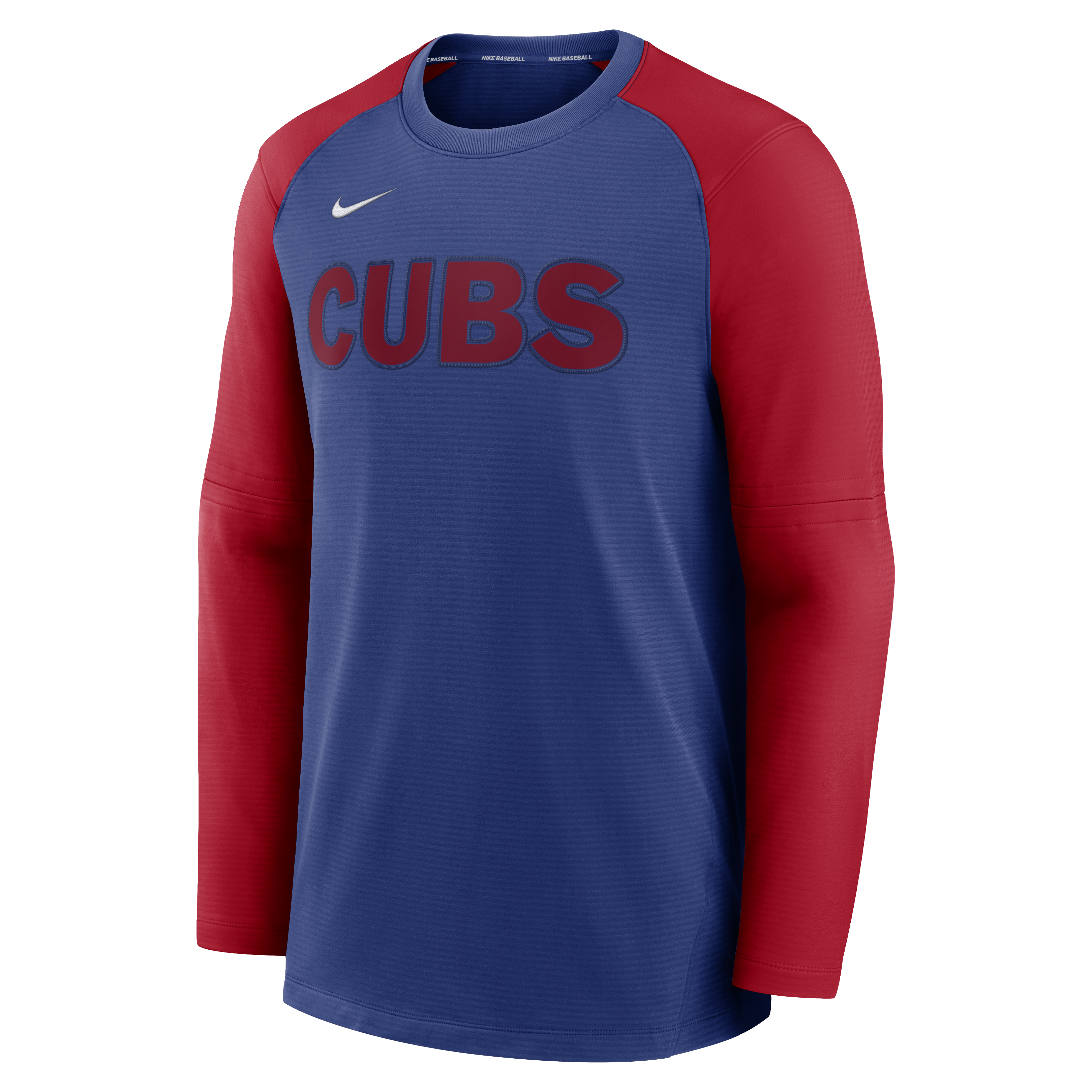 Chicago Cubs Nike 3/4-Sleeve Raglan T-Shirt - Light Blue