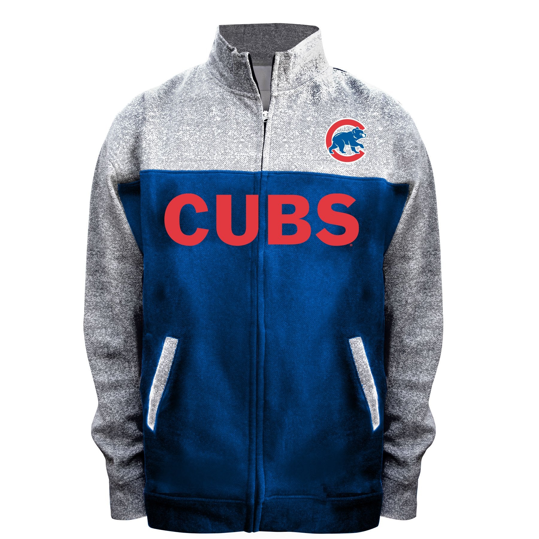 CHICAGO CUBS PROFILE MEN'S BIG & TALL LOGO HOODIE