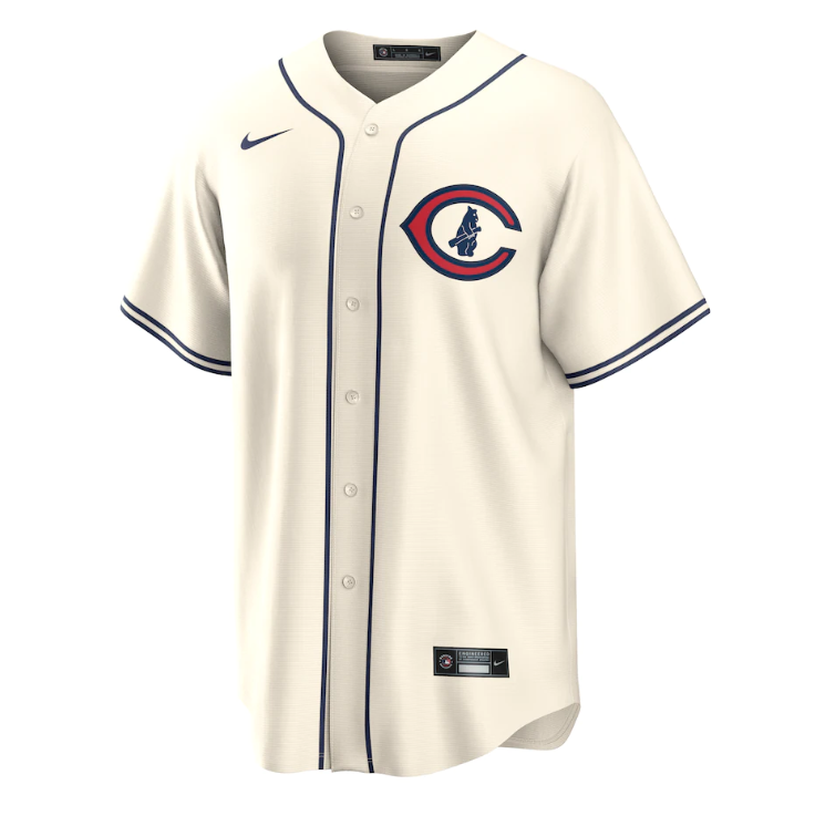 Chicago Cubs Youth White Field of Dreams Replica Baseball Jersey