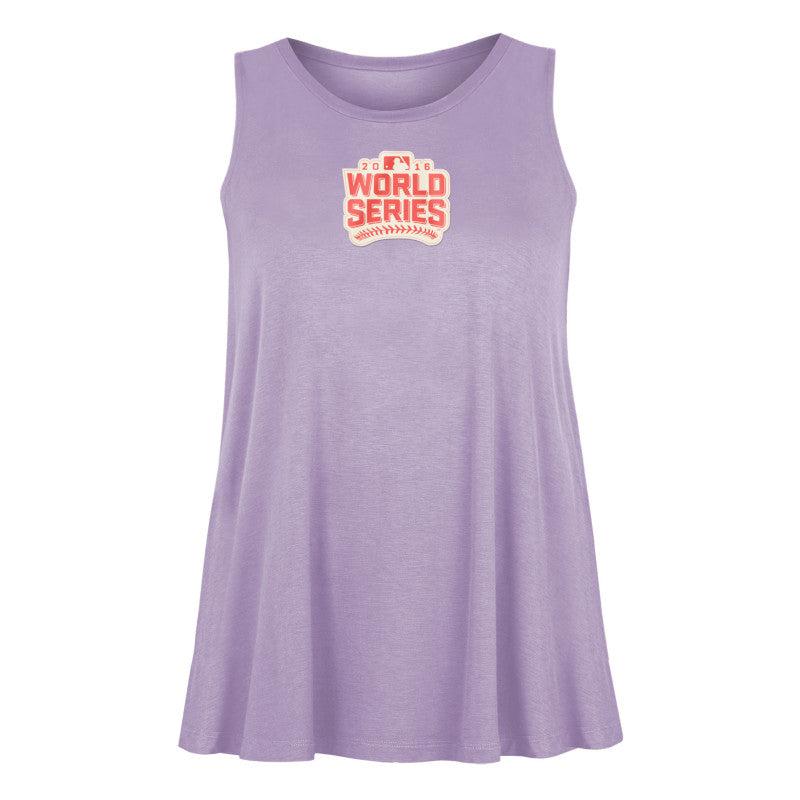 Chicago Cubs New Era Women's Purple and Orange Color Pack Tank XS