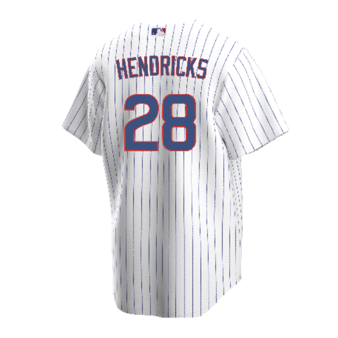 Kyle Hendricks Chicago Cubs Home Pinstripe Men's Replica Jersey
