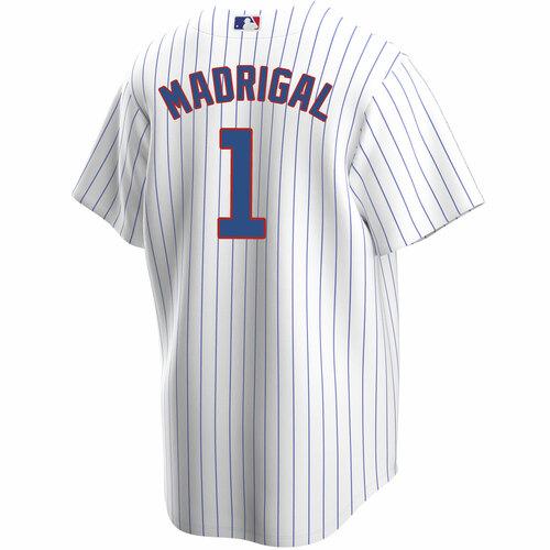Nick Madrigal Chicago Cubs Youth Navy City Connect Name & Number T-Shirt