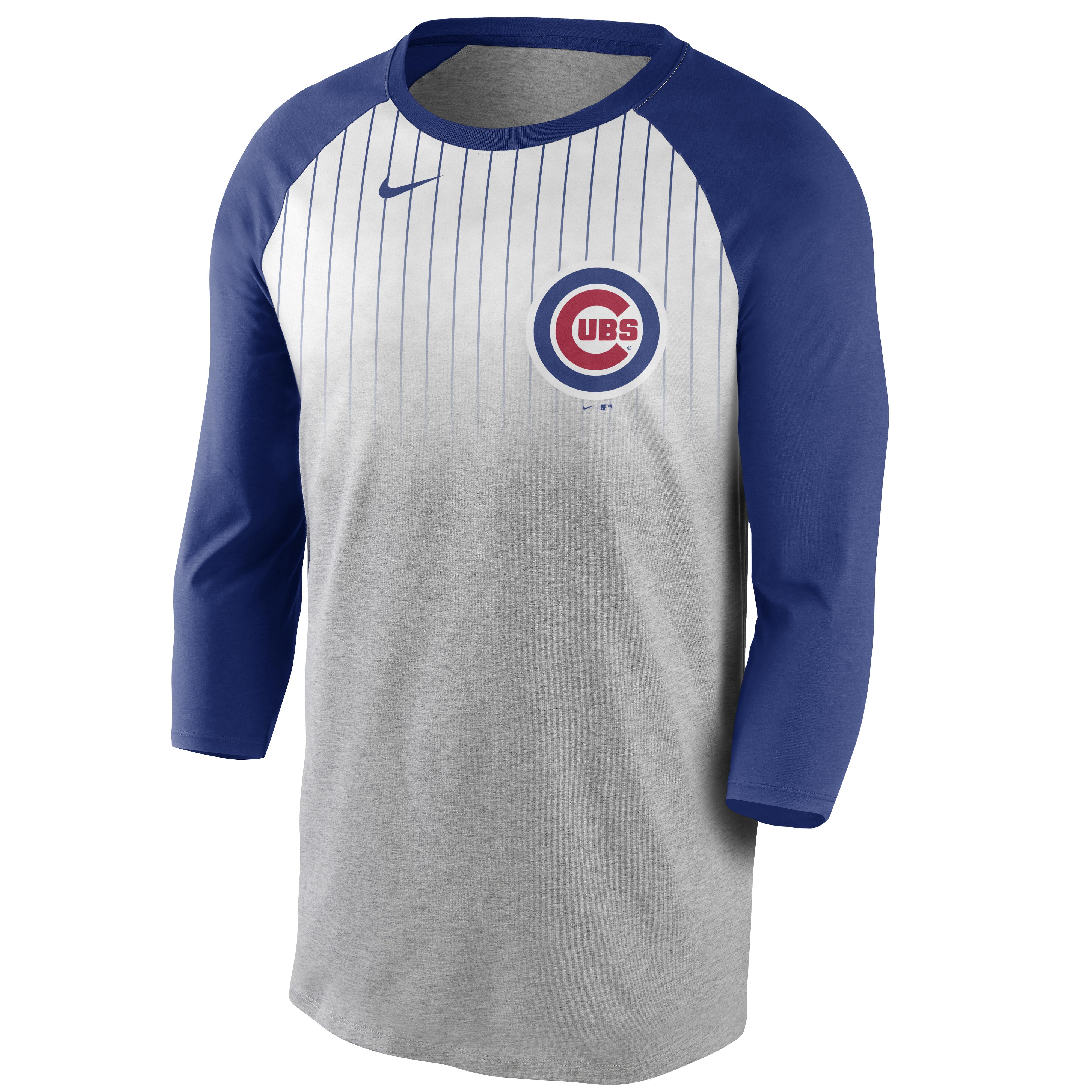 Chicago Flag W T-Shirt Cubs Baseball Tee Retro O Neck Tee Shirt