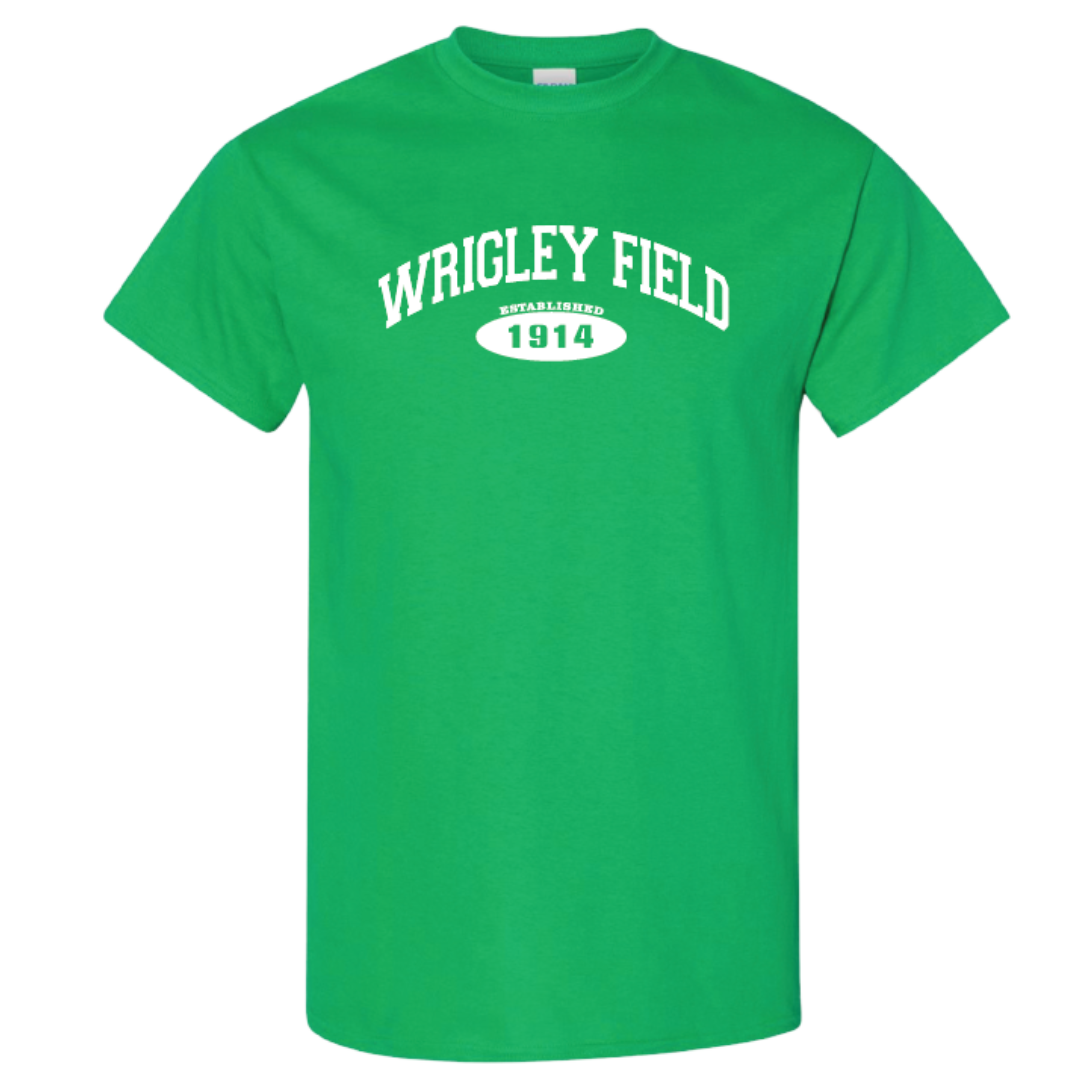 Chicago Cubs Wrigley Field Ballpark Outline Tee