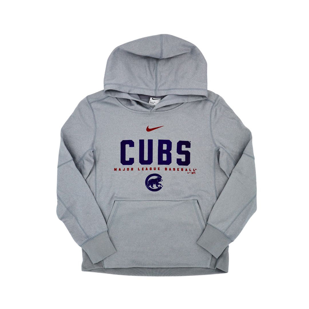 Chicago Cubs NIKE BASEBALL Full Zip Mens Hoodie - top Large