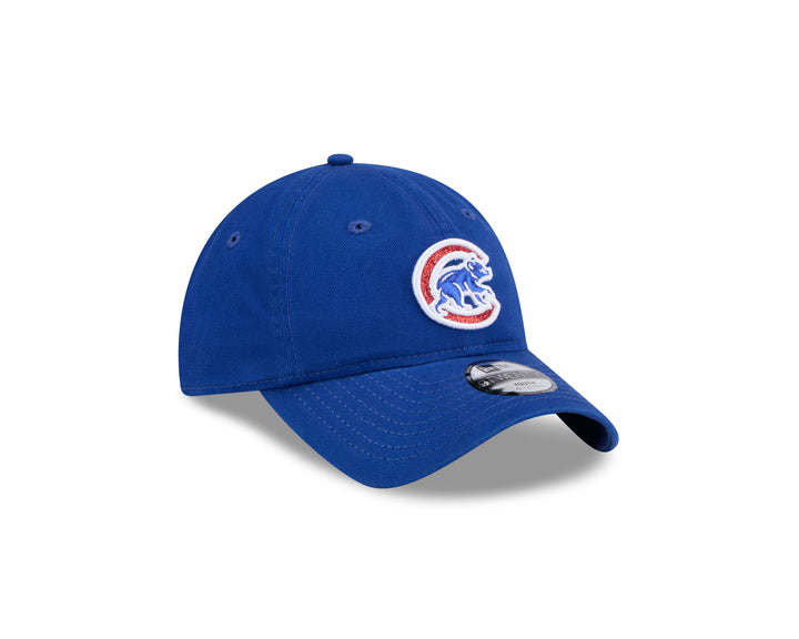 Chicago Cubs New Era Youth Walking Bear Glitter Cap