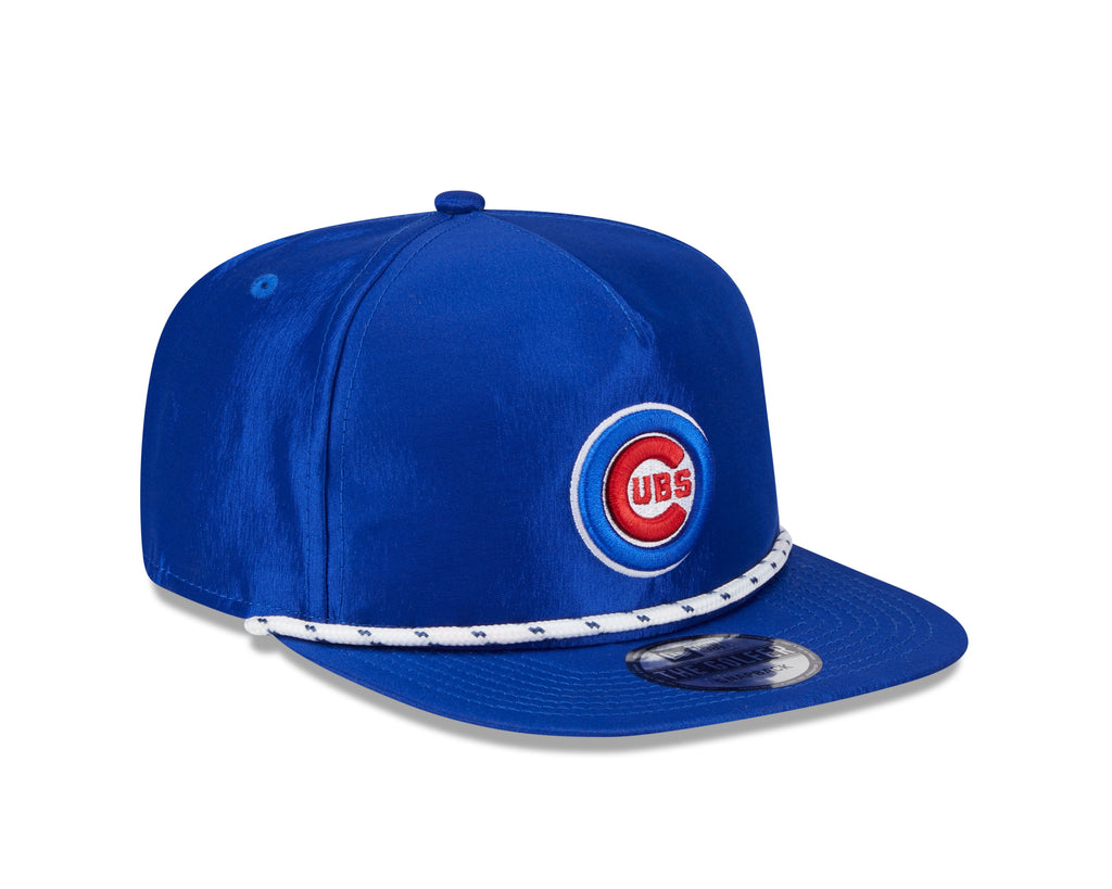 Chicago Cubs New Era Bullseye Logo Sateen Golfer Royal Blue Cap Ivy Shop