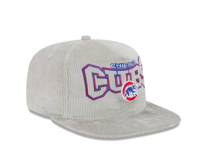 Chicago Cubs Walking Bear New Era Grey Golfer Snapback Cap Caps NEW ERA CAP COMPANY INC