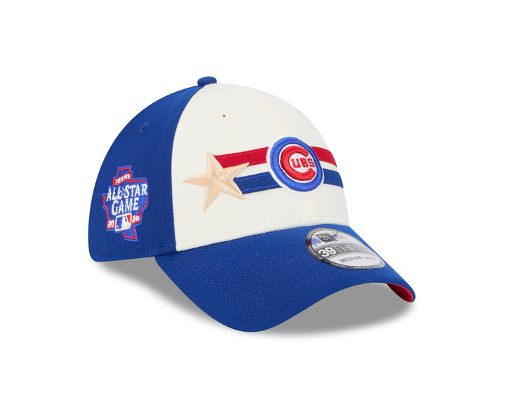 CHICAGO CUBS NEW ERA ALL-STAR GAME 2024 39THIRTY BLUE STRETCH CAP Caps NEW ERA CAP COMPANY INC