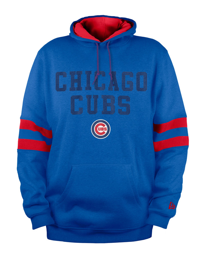 Chicago Cubs New Era Men's Bullseye Royal Blue Hoodie Sweatshirts & Hoodies NEW ERA CAP COMPANY INC