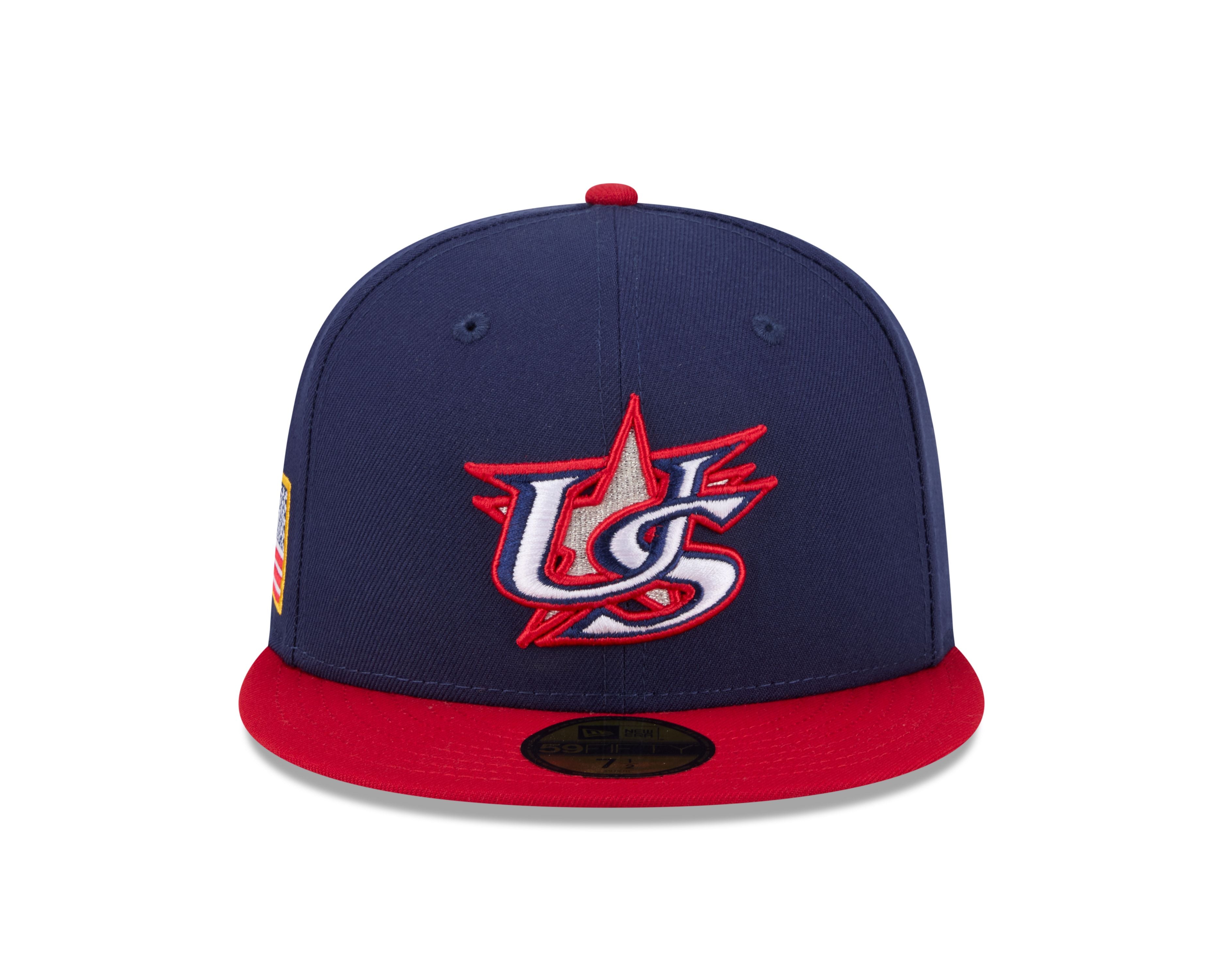 USA Baseball World Baseball Classic 5950 Fitted Cap by New Era