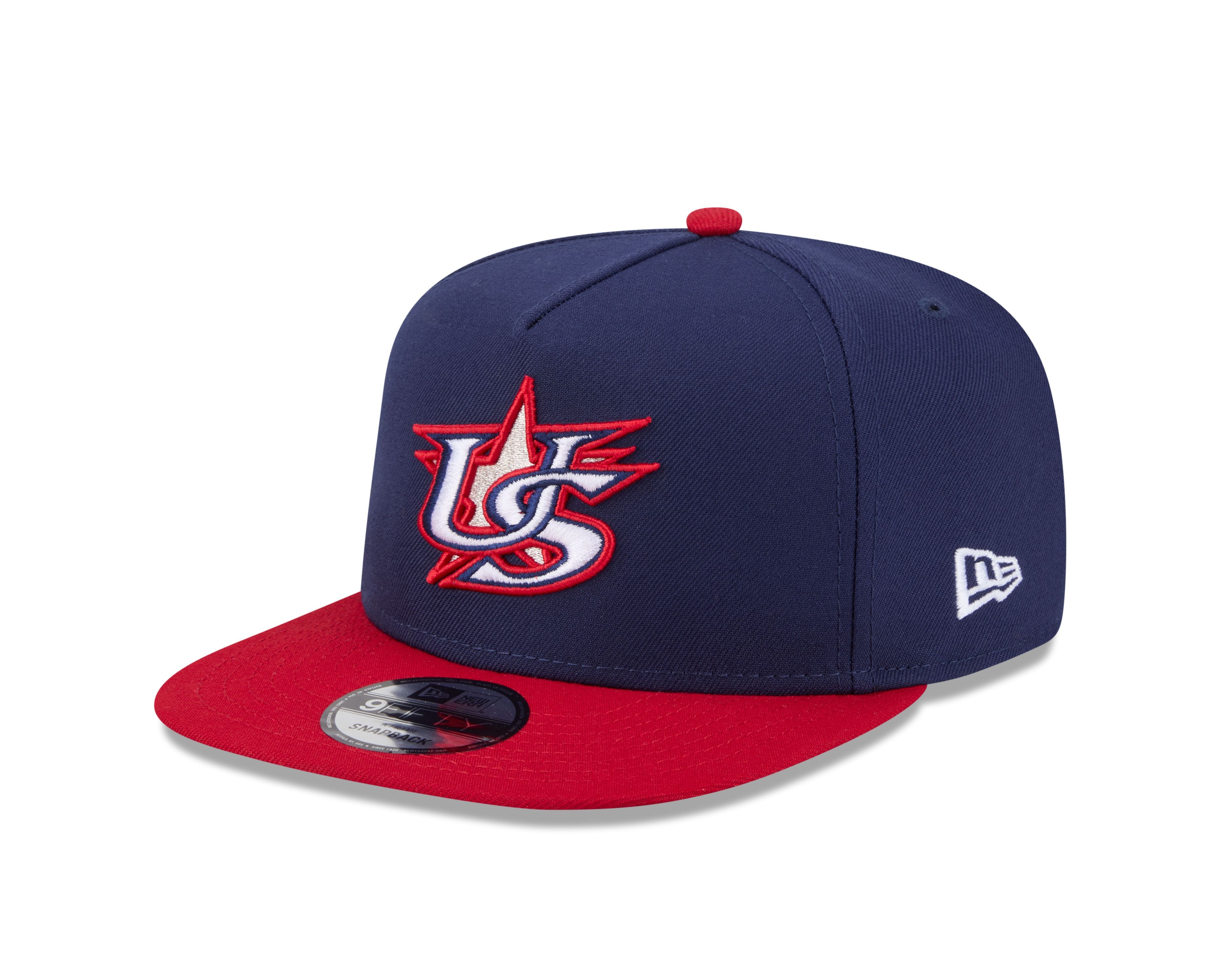 USA Baseball World Baseball Classic 9Fifty A-Frame Snapback Cap by