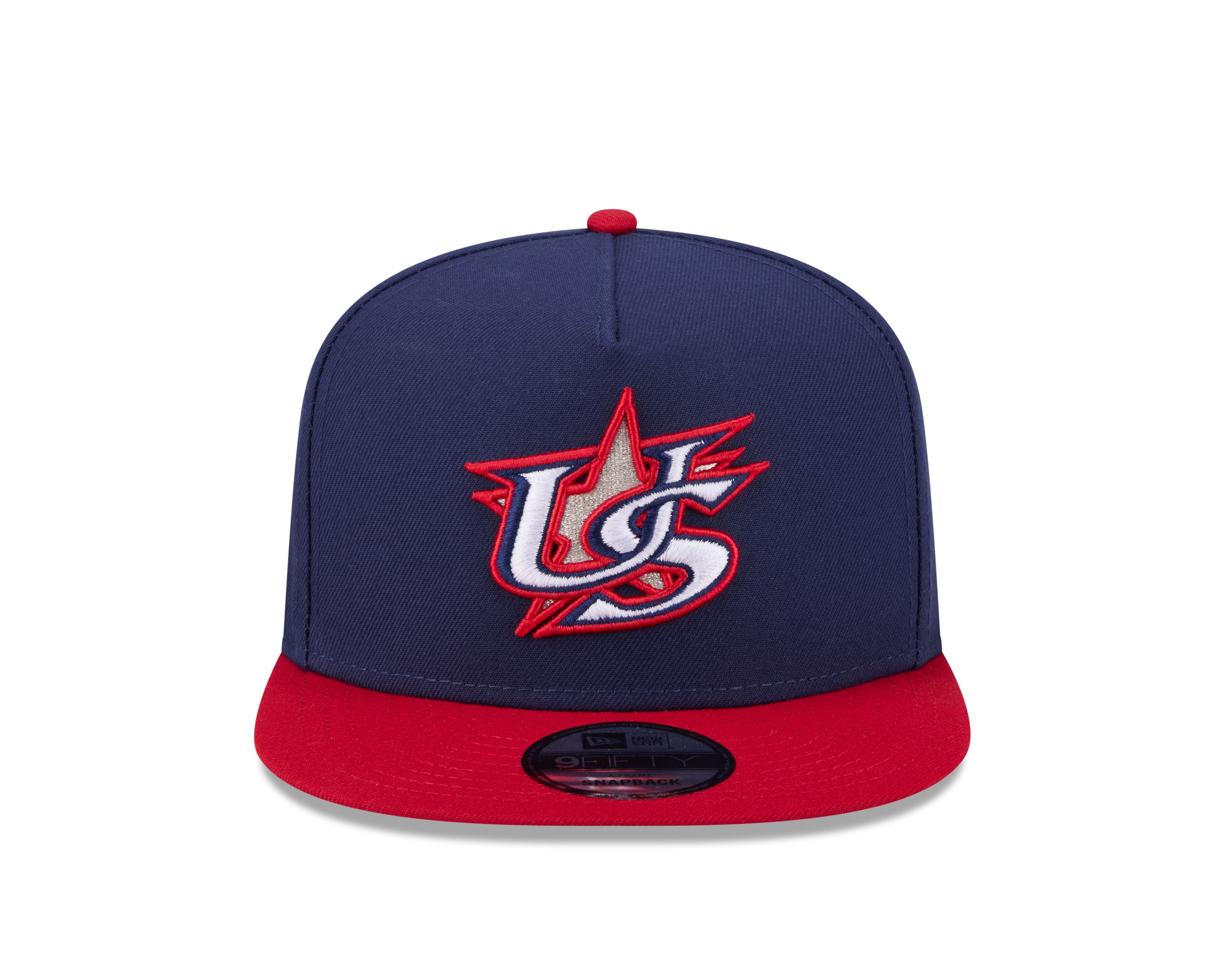USA Baseball World Baseball Classic 9Fifty A-Frame Snapback Cap by