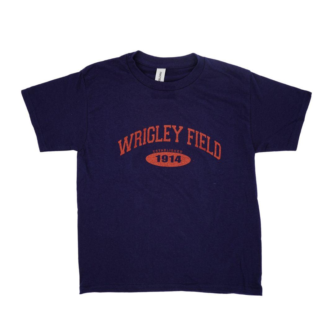 WRIGLEY FIELD YOUTH EST. 1914 SHORT SLEEVE TEE