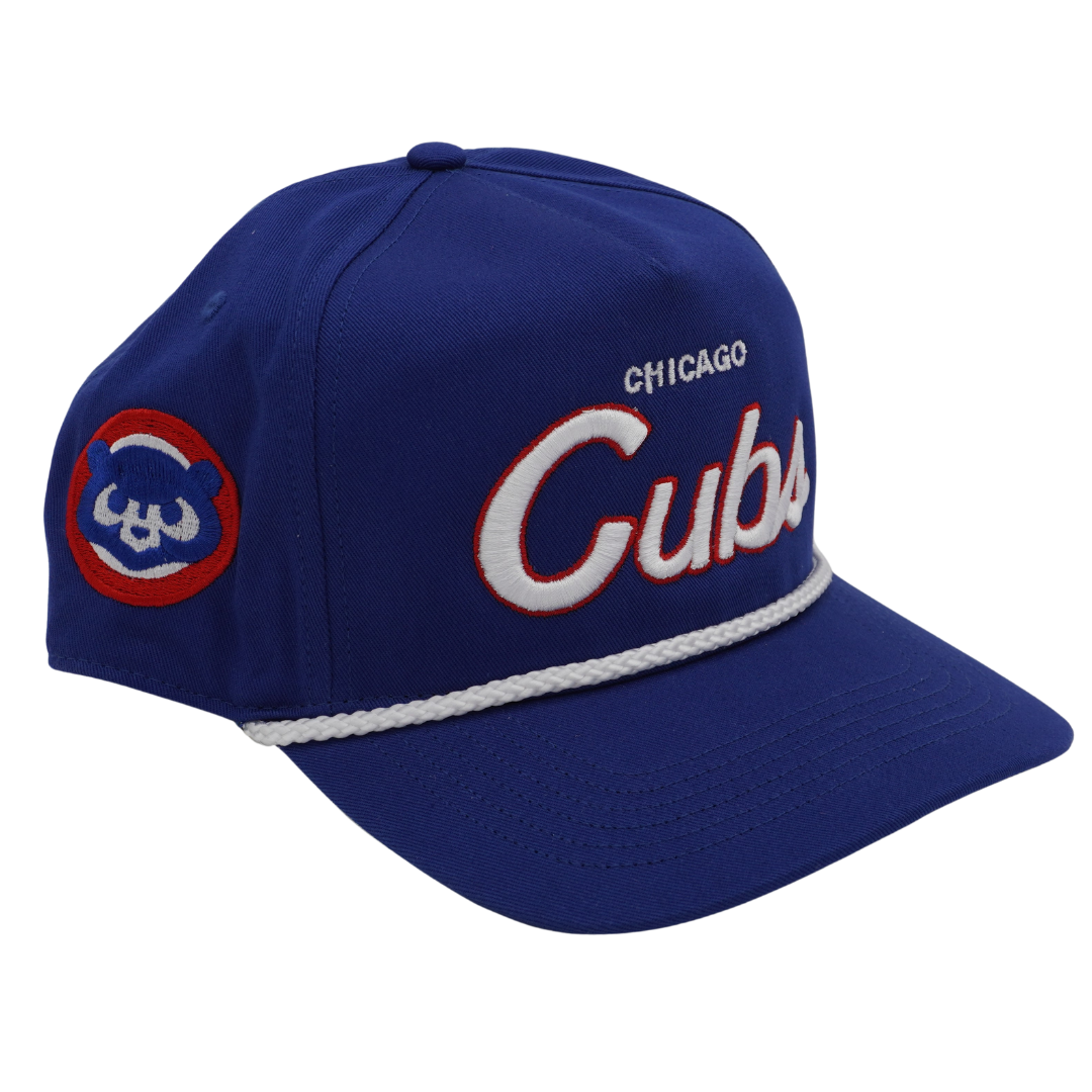 CHICAGO CUBS '47 COOPERSTOWN 1984 BEAR BLUE HITCH ADJUSTABLE CAP
