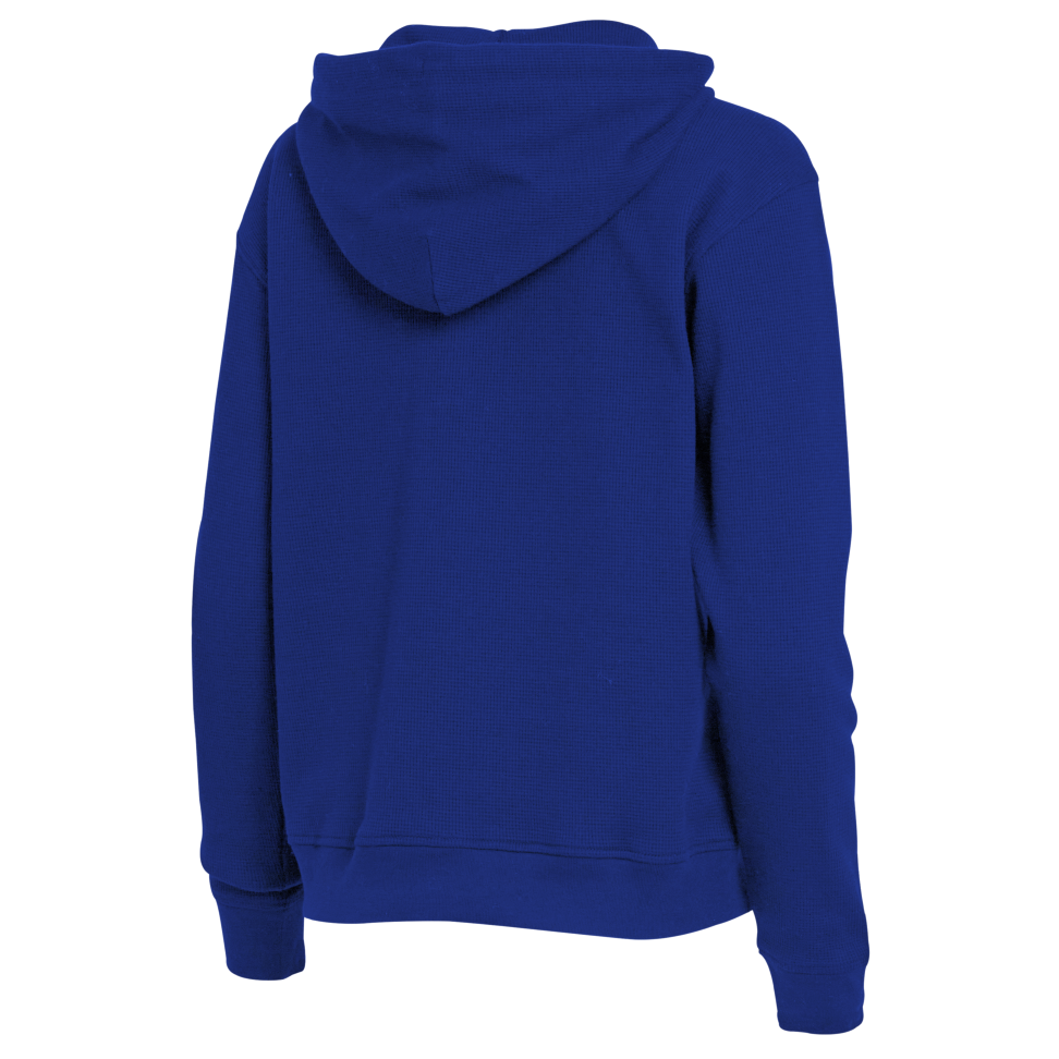 Chicago Cubs Women's Waffle Top Royal Blue Hoodie by WEAR by Erin Andrews Sweatshirts & Hoodies WEAR ERIN ANDREWS