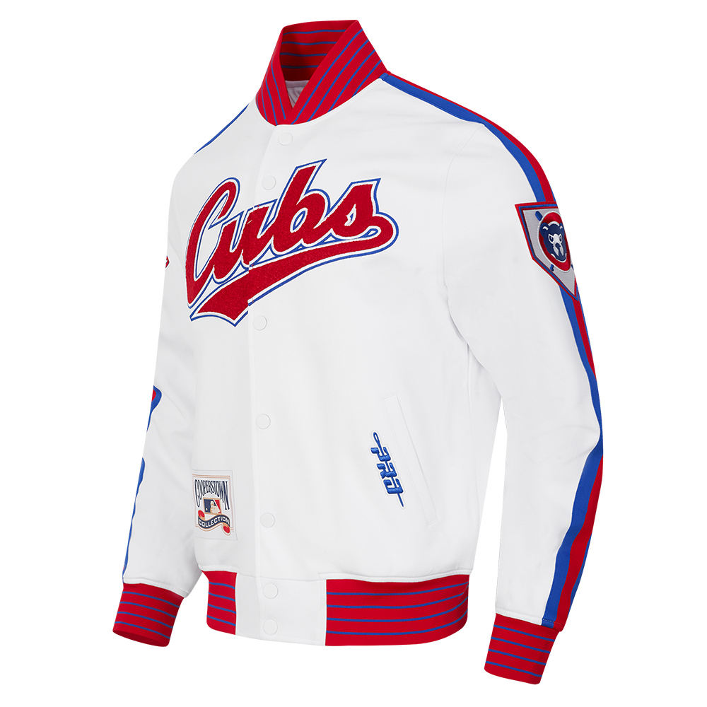 Chicago Cubs Angry Bear Logo Jacket by Pro Standard – Ivy Shop Chicago Cubs Angry Bear Logo Jacket by Pro Standard – Ivy Shop