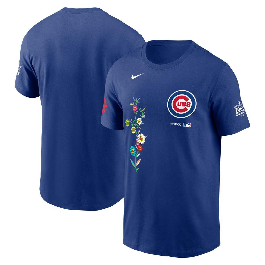 Chicago Cubs x Murakami Logo Royal T-Shirt by Nike Short Sleeve Tees Nike