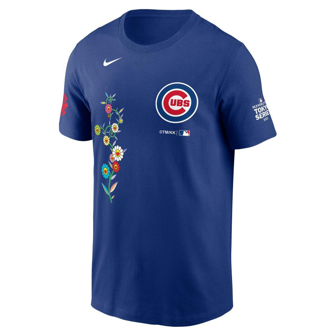 Chicago Cubs x Murakami Logo Royal T-Shirt by Nike Short Sleeve Tees Nike