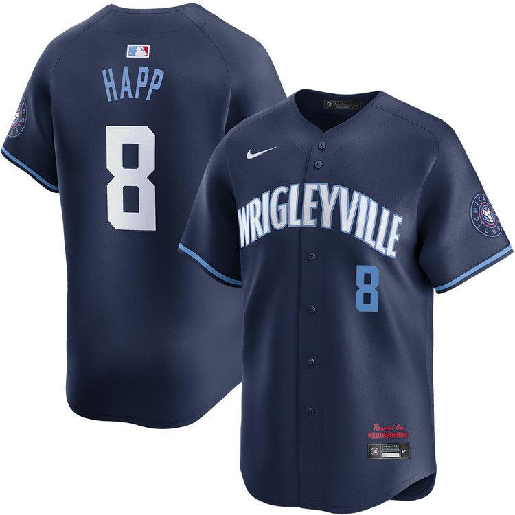 CHICAGO CUBS NIKE MEN'S IAN HAPP CITY CONNECT LIMITED JERSEY
