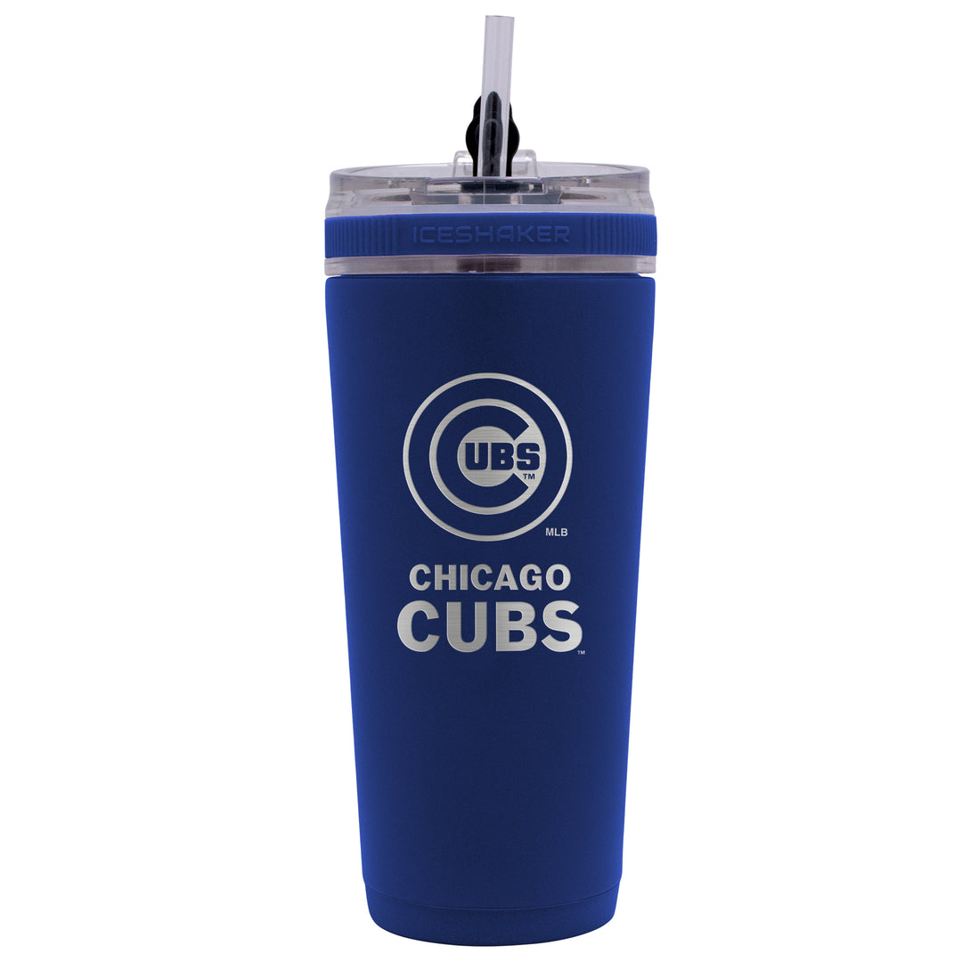 Chicago Cubs Logo Engraved Flex Tumbler 26oz by Wincraft Home & Office WINCRAFT INCORPORATED