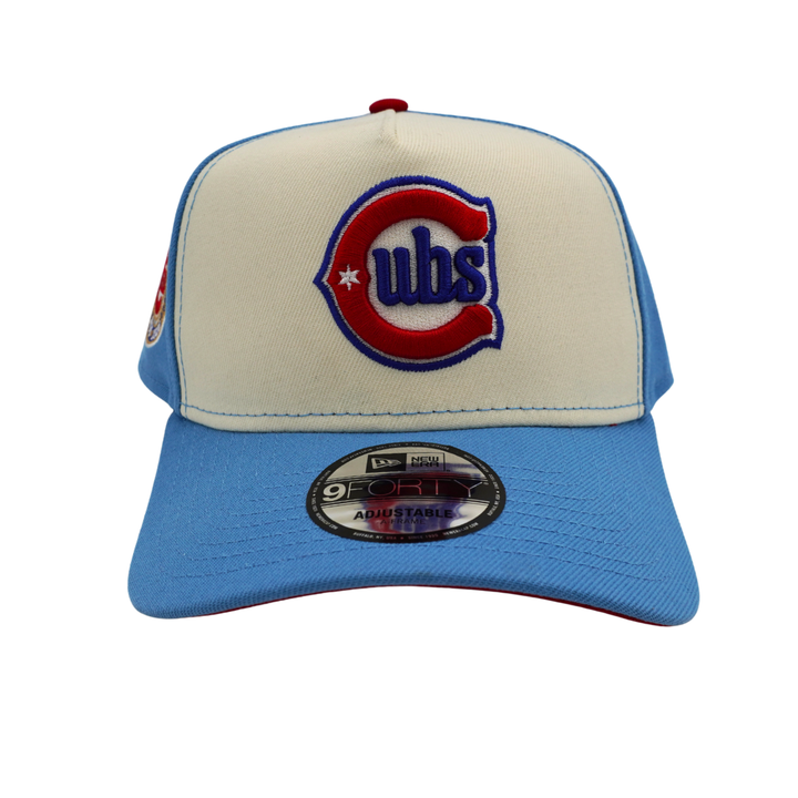 Chicago Cubs 150th Anniversary Alternate 2 Sky 940 Snapback Cap by New Era Caps NEW ERA CAP COMPANY