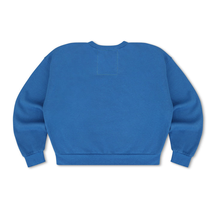 Chicago Cubs 1931 Script Relaxed Crew Sweatshirt in Sky Blue by Aviator Nation Sweatshirts &amp; Hoodies Aviator Nation