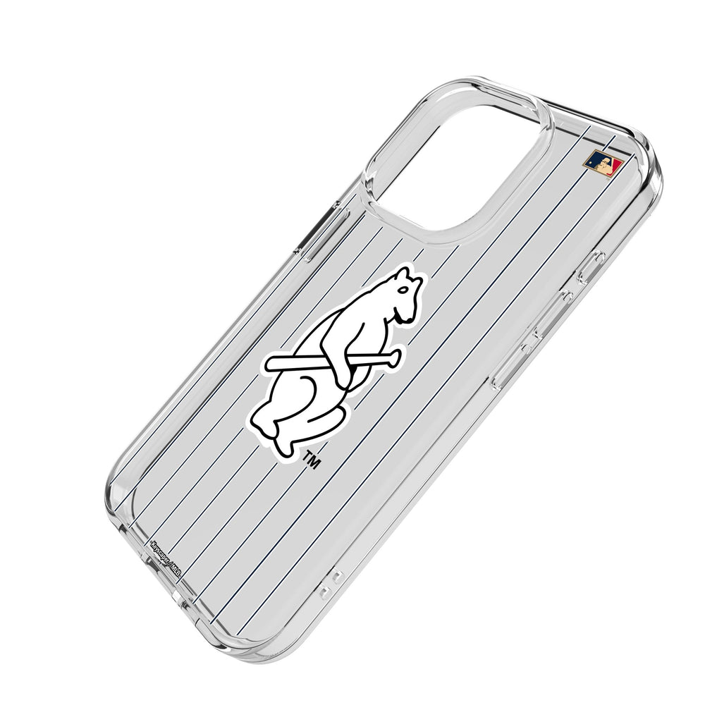 Chicago Cubs 1914 - Cooperstown Collection Pinstripe Clear Phone Case for Apple iPhone Phone Cases Keyscaper