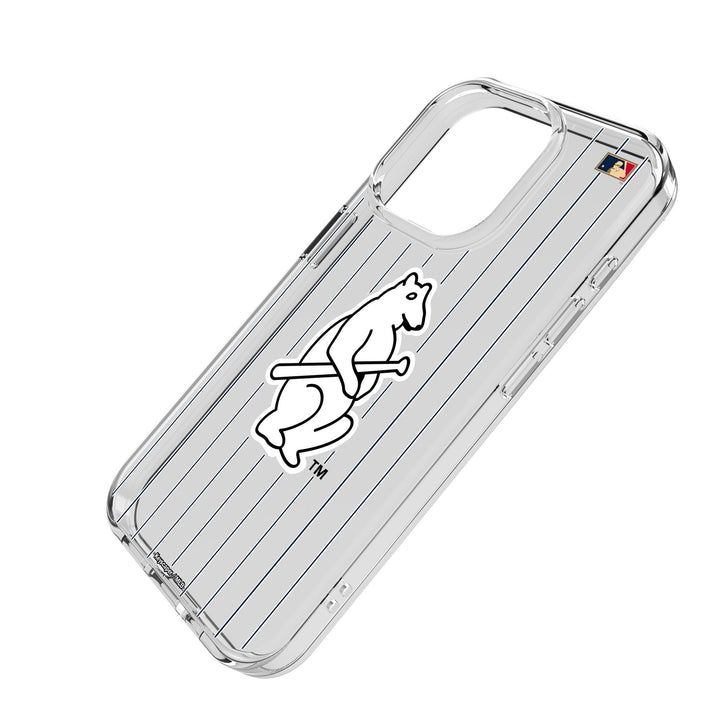Chicago Cubs 1914 - Cooperstown Collection Pinstripe Clear Phone Case for Apple iPhone Phone Cases Keyscaper