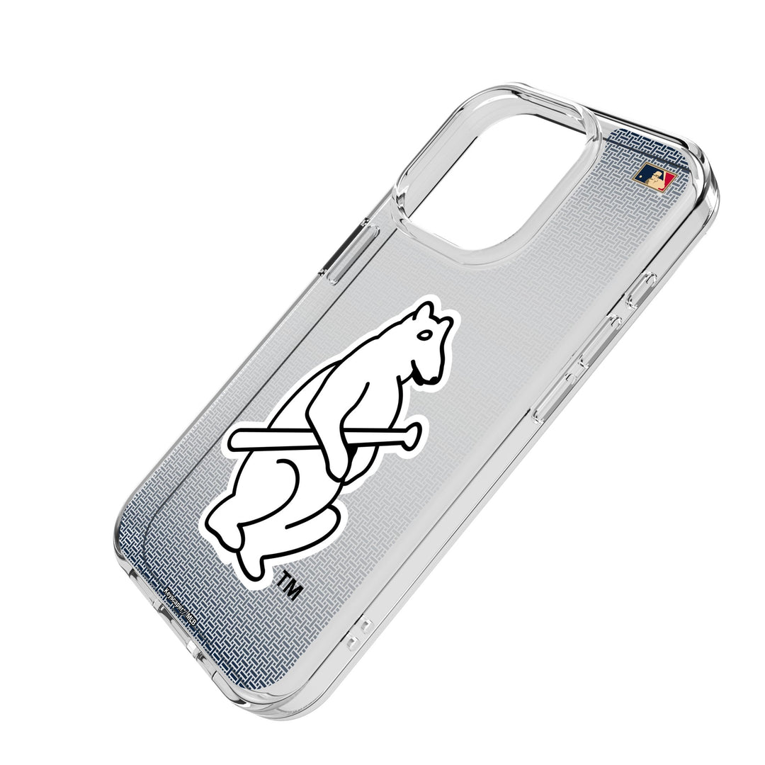 Chicago Cubs 1914 - Cooperstown Collection Linen Clear Phone Case for Apple iPhone Phone Cases Keyscaper