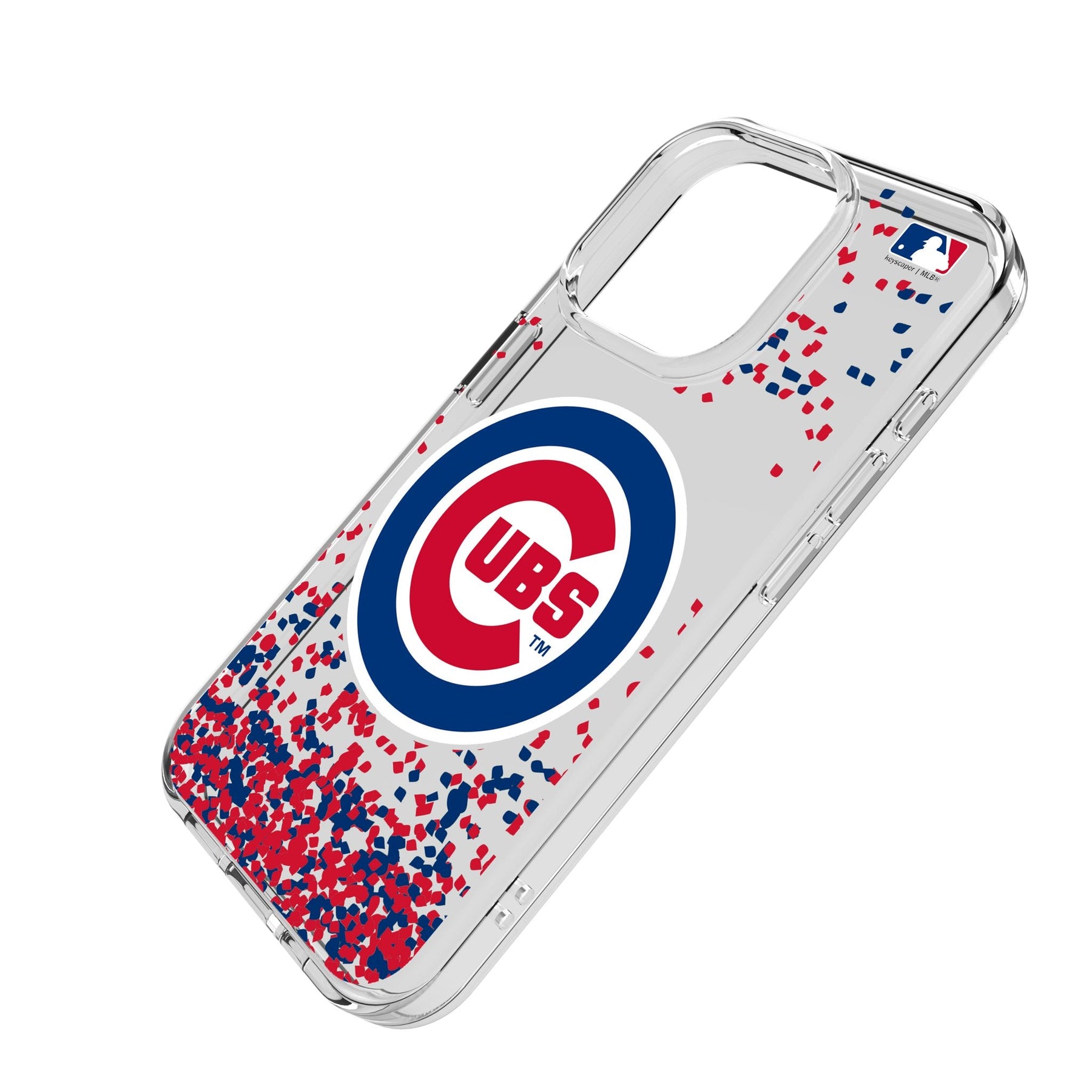 Chicago Cubs Confetti Clear Phone Case iPhone 13 Mini Chicago Cubs Confetti Clear Phone Case iPhone 13 Mini