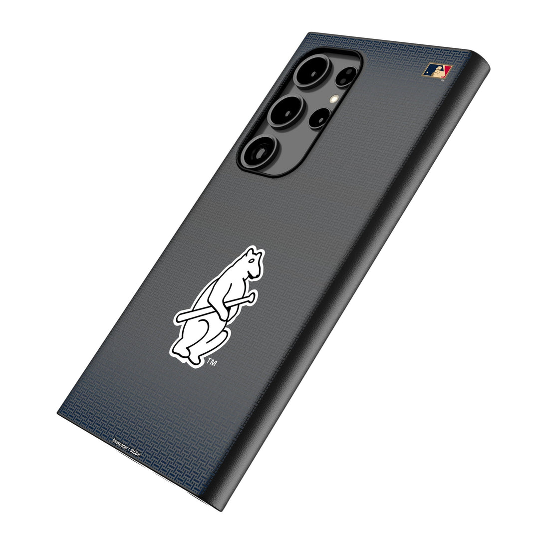 Chicago Cubs 1914 - Cooperstown Collection Linen MagSafe Compatible Phone Case for Samsung Galaxy Phone Cases Keyscaper