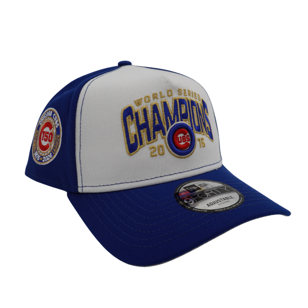 Chicago Cubs 150th Anniversary 2016 World Series 940 Snapback Cap by New Era Caps NEW ERA CAP COMPANY