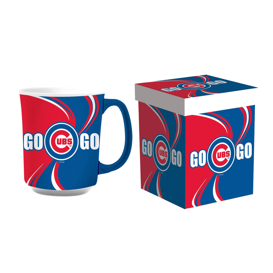 Chicago Cubs Go Cubs Go Coffee Mug Home & Office EVERGREEN