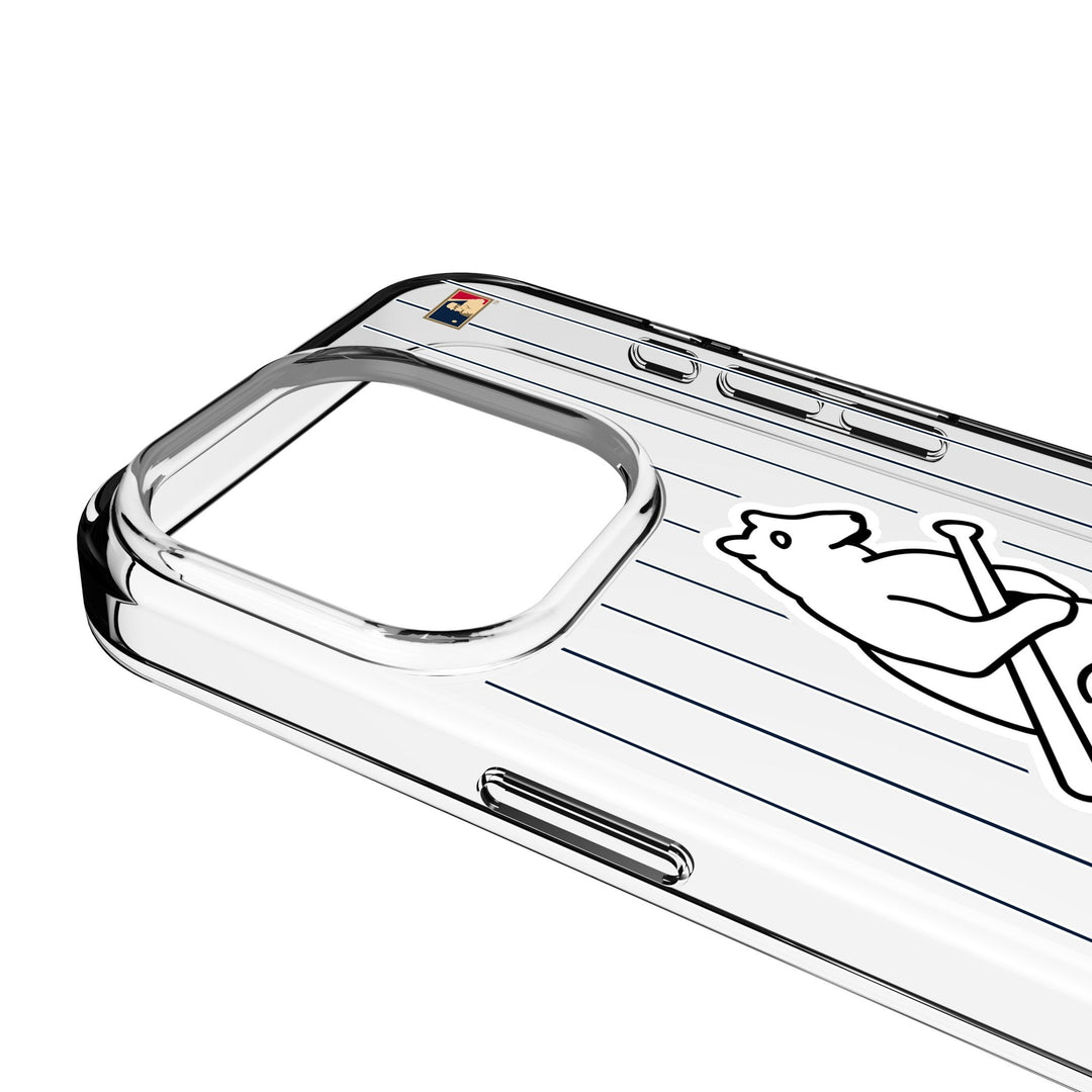 Chicago Cubs 1914 - Cooperstown Collection Pinstripe Clear Phone Case for Apple iPhone Phone Cases Keyscaper