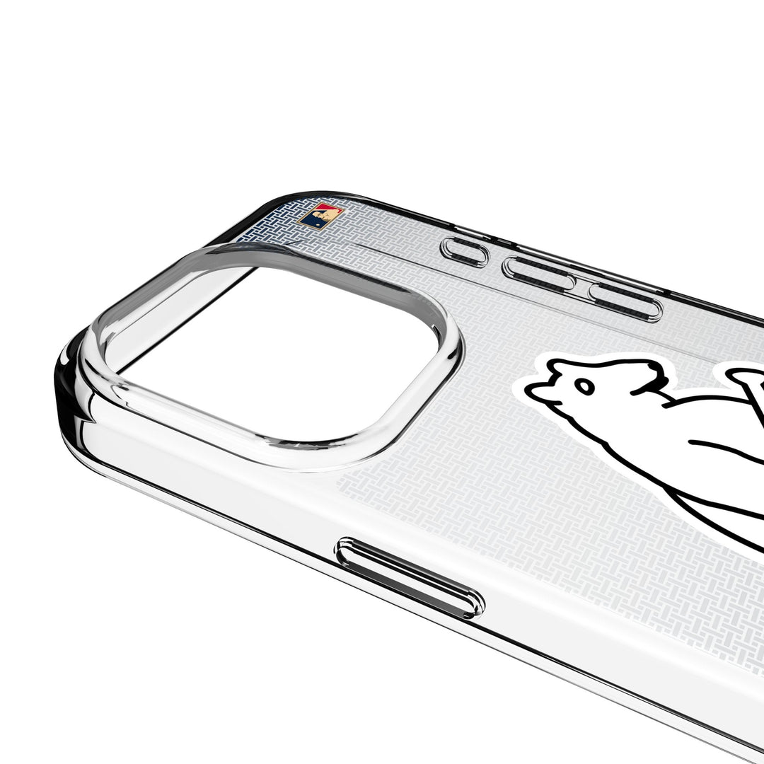 Chicago Cubs 1914 - Cooperstown Collection Linen Clear Phone Case for Apple iPhone Phone Cases Keyscaper