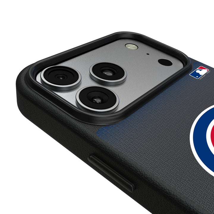 Chicago Cubs Linen MagSafe Compatible Phone Case for Apple iPhone 17 Series Phone Cases Keyscaper