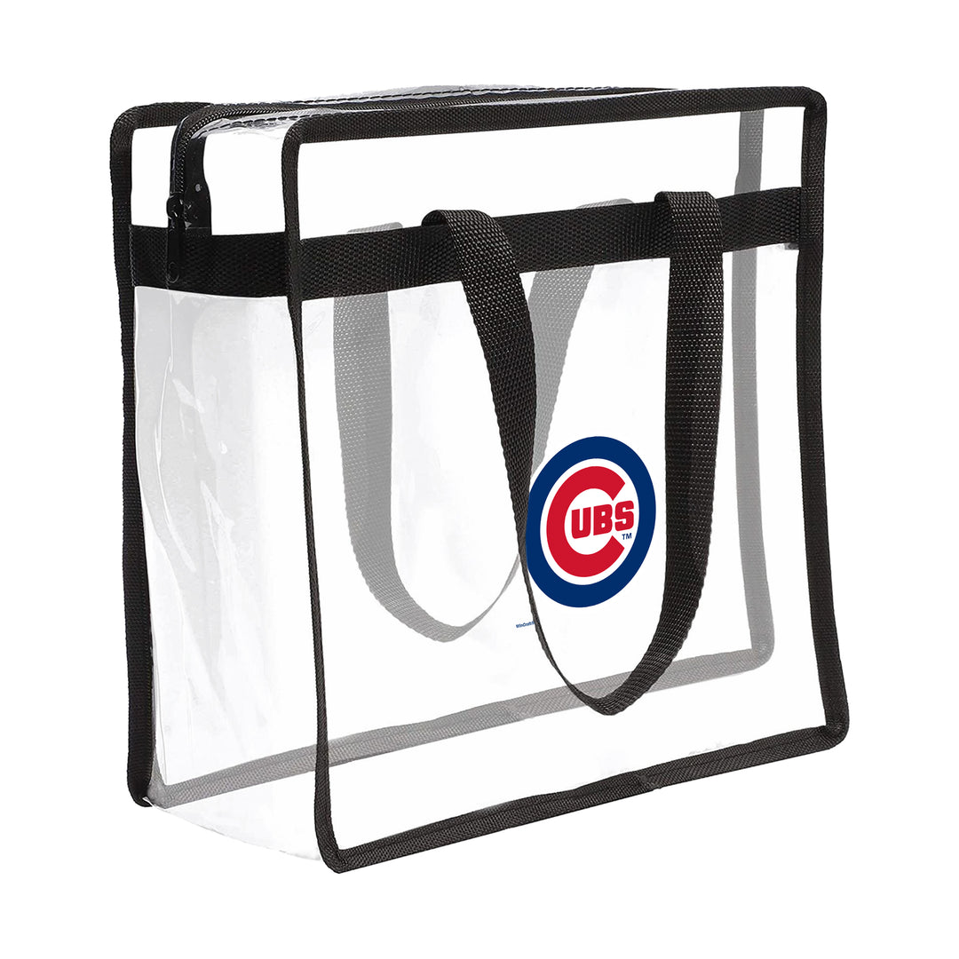 Chicago Cubs Logo Clear Tote by Wincraft NOVPLSCHI WINCRAFT INCORPORATED