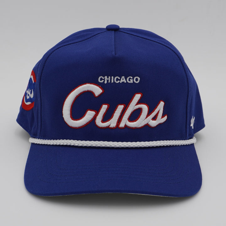CHICAGO CUBS '47 COOPERSTOWN 1984 BEAR BLUE HITCH ADJUSTABLE CAP