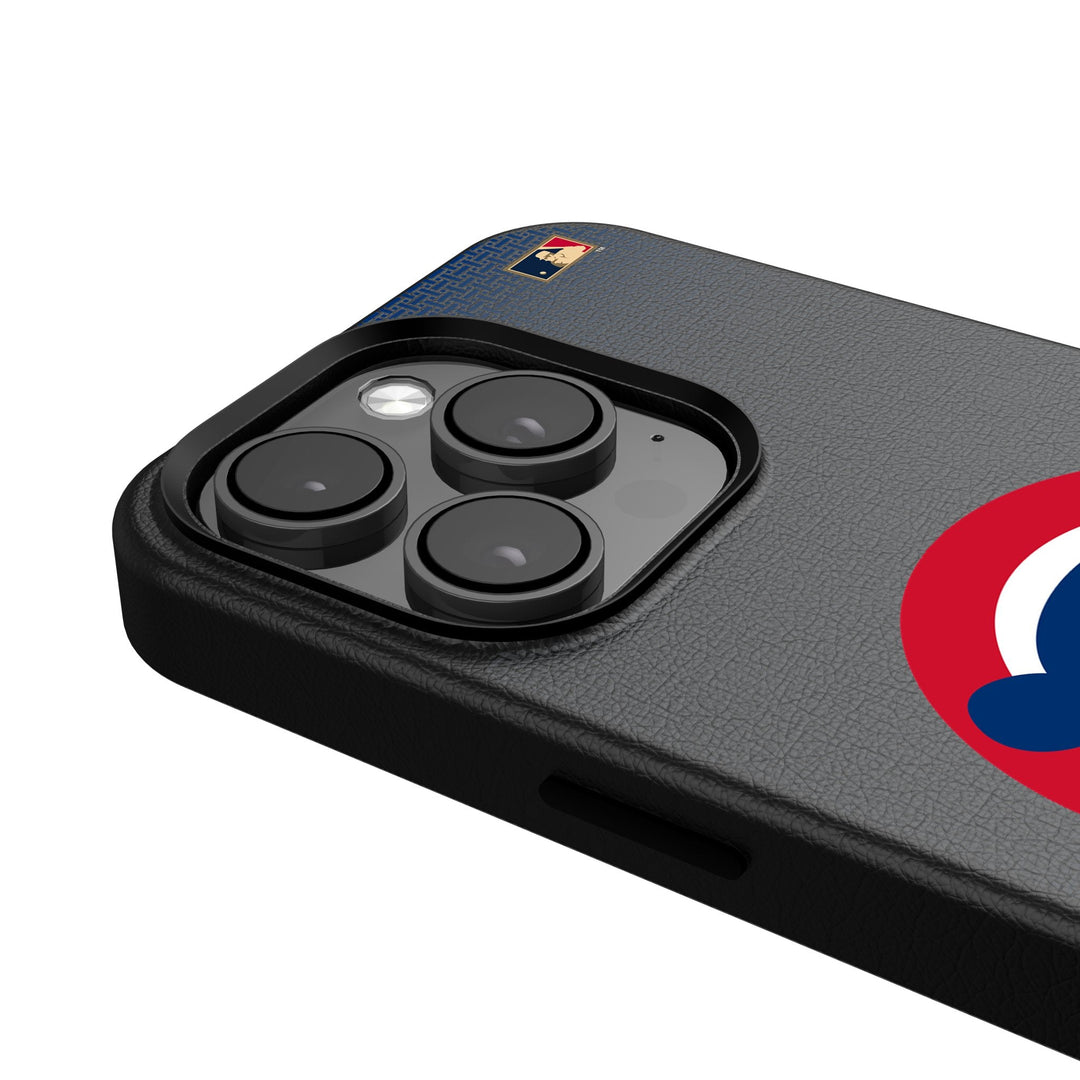 Chicago Cubs Home 1979-1993 - Cooperstown Collection Linen MagSafe Compatible Phone Case for Apple iPhone Phone Cases Keyscaper
