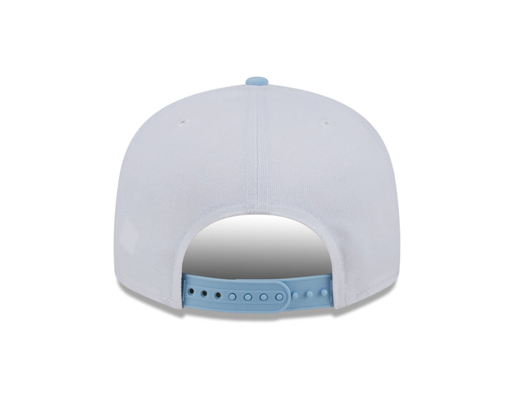 CHICAGO CUBS NEW ERA YOUTH WHITE AND TEAL SNAPBACK CAP