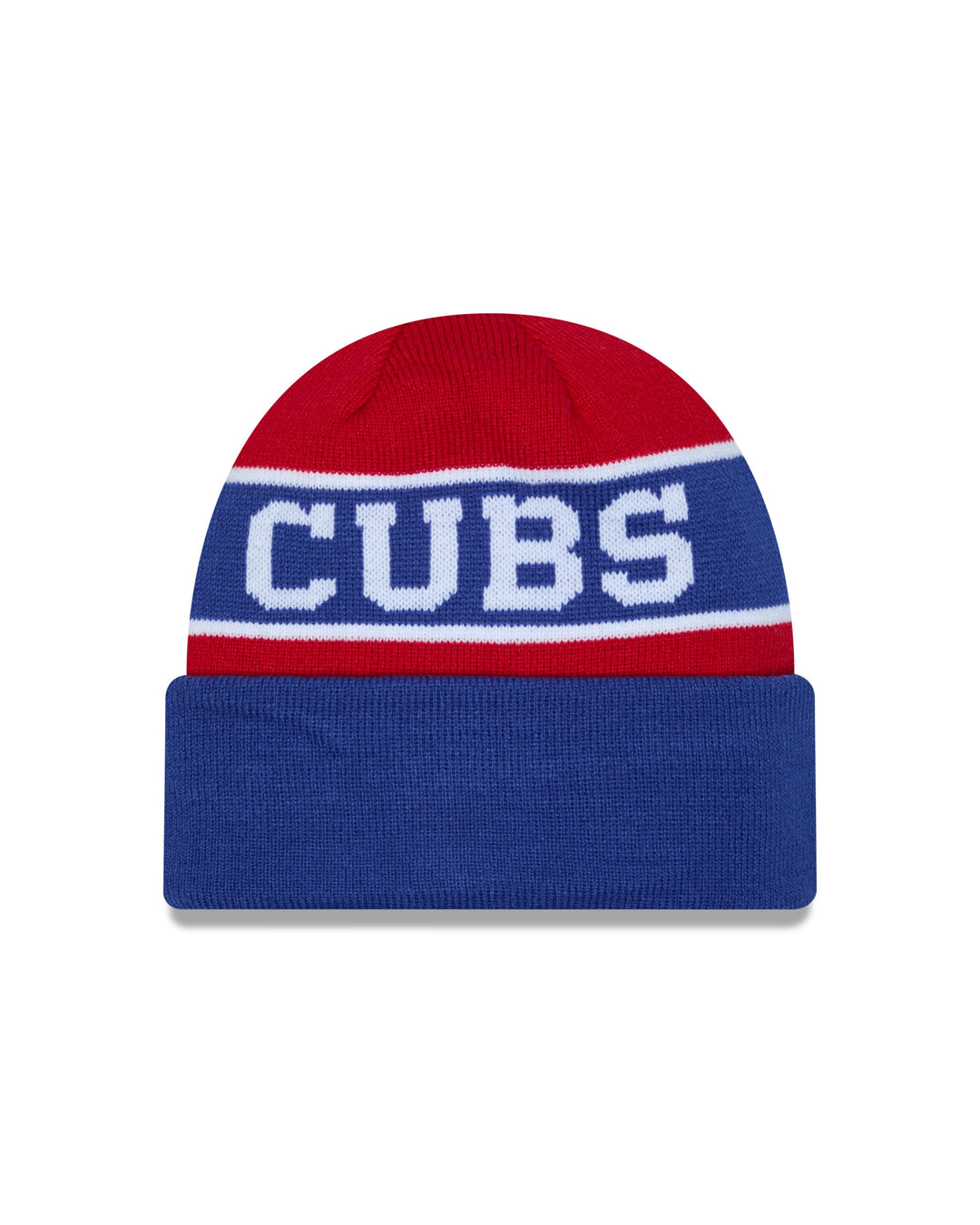 Chicago Cubs Youth Logo Reverse Knit Royal Red by New Era Knits NEW ERA CAP COMPANY