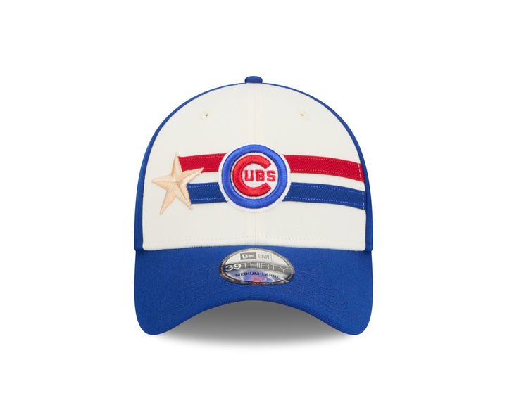 CHICAGO CUBS NEW ERA ALL-STAR GAME 2024 39THIRTY BLUE STRETCH CAP Caps NEW ERA CAP COMPANY INC