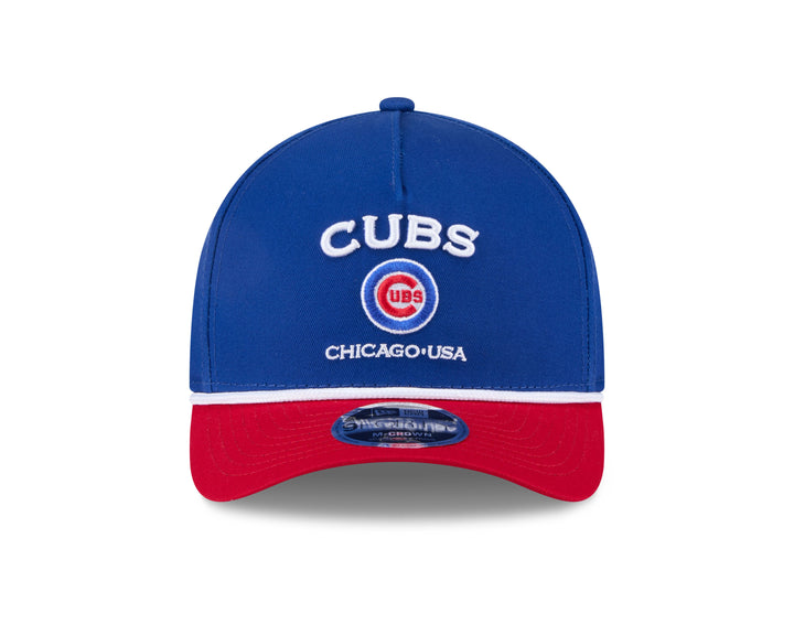 Chicago Cubs Logo Two Tone Rope 9Forty Cap By New Era Caps NEW ERA CAP COMPANY